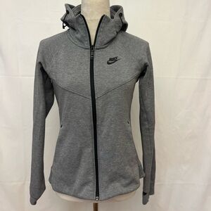 Nike Active Heather Gray Zip-Up Jacket
